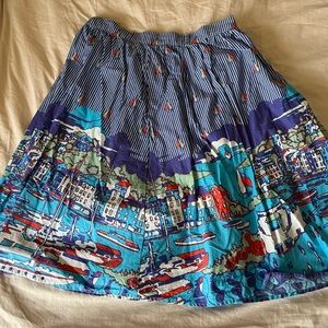 ModCloth Dockside Delight Skirt